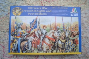 Italeri 6026 100 Years War French Knights and Foot Soldiers